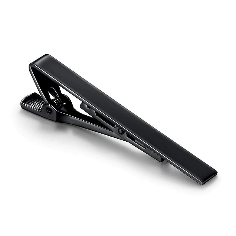 Tie Clip Men's Professional Security Simple British Style Temperament Accessories Men's Business Formal Metal Silver Clip Accessories