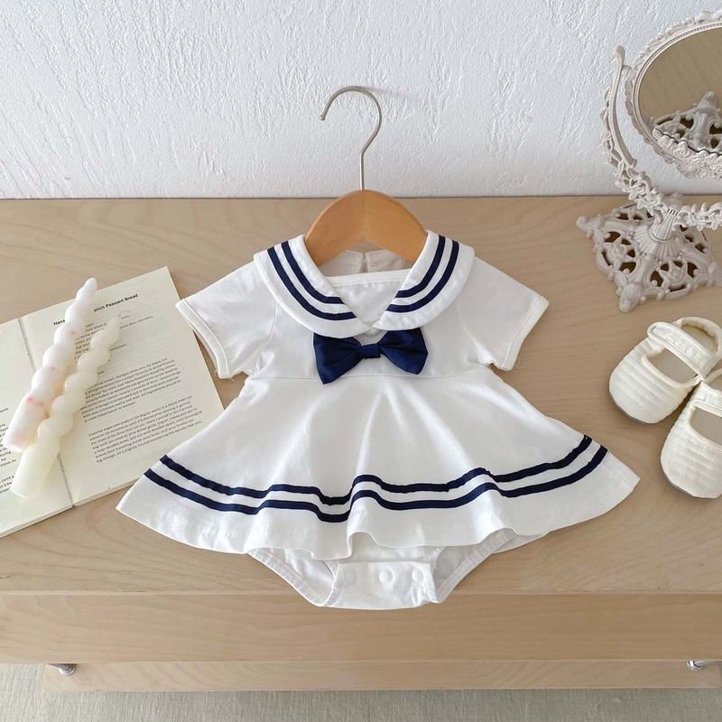 Clothes For Babies Thin Summer Clothing Small-month Baby Girl Jumpsuit