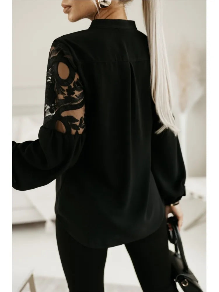 Autumn Long Sleeve White Shirt For Women Spring Fashion Elegant Women's Blouse Tops Ladies Shirts And Blouses Clothes Blusa 2024