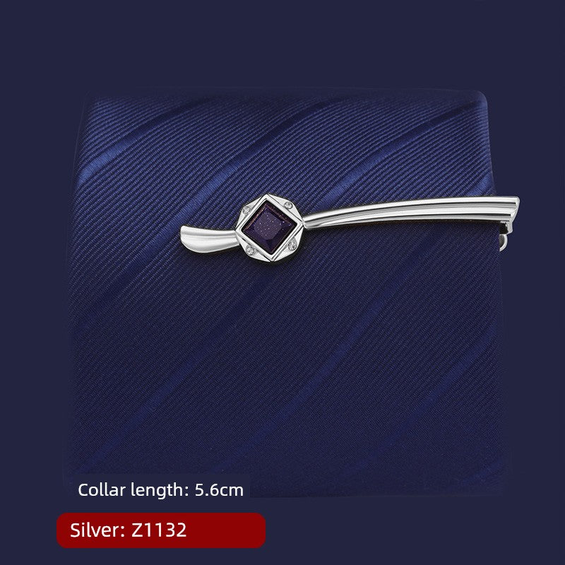 Fashion Minimalist Metal Business Professional Security Tie Clip