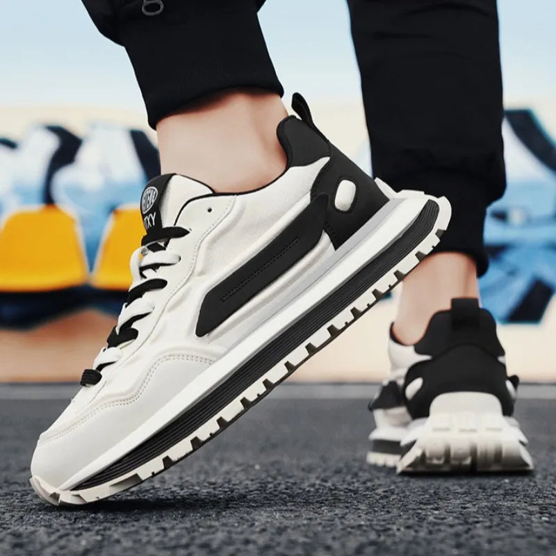 Trend Men Versatile Sneakers 2025 Autumn High Quality Comfortable Platform Sports Running Shoes Outdoor Youth Shoes for Men Plus