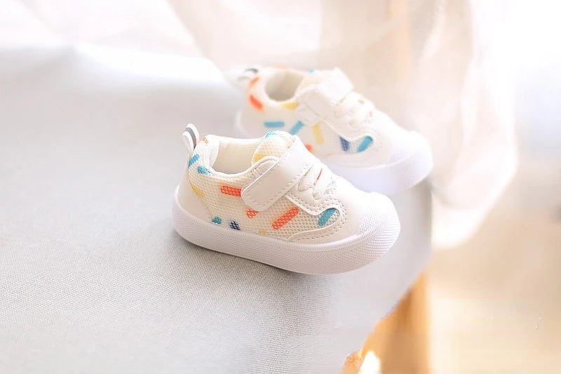 Zapatos Niña Baby Walking Shoes Autumn New Soft Sole Boy Casual Shoe Mesh Face Newborn Girl Sports Shoe Baby Shoes Zapatillas