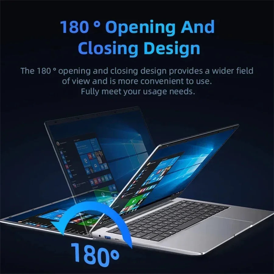 14.1 inch Laptop Computer Portable Windows 11 Pro Core i7-7500U Notebook 12GB RAM 1TB 2TB SSD Office Study Laptops