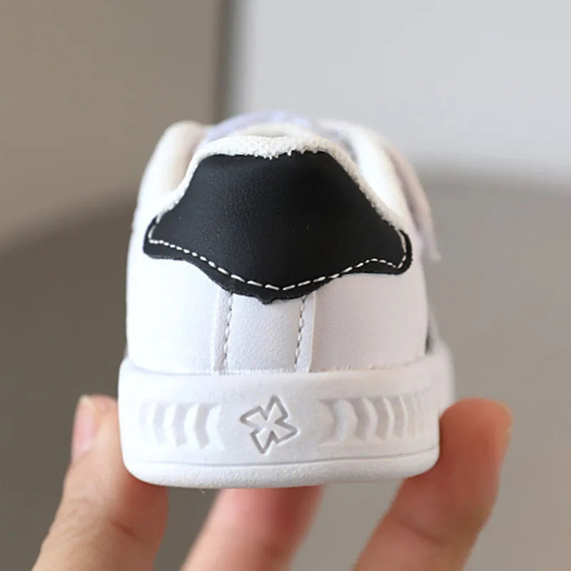 New Baby Shoes Spring Autumn Soft Soled Toddler Shoes Boys Sports Shoes Boys New White Shoes For Girls Breathable Non-slip