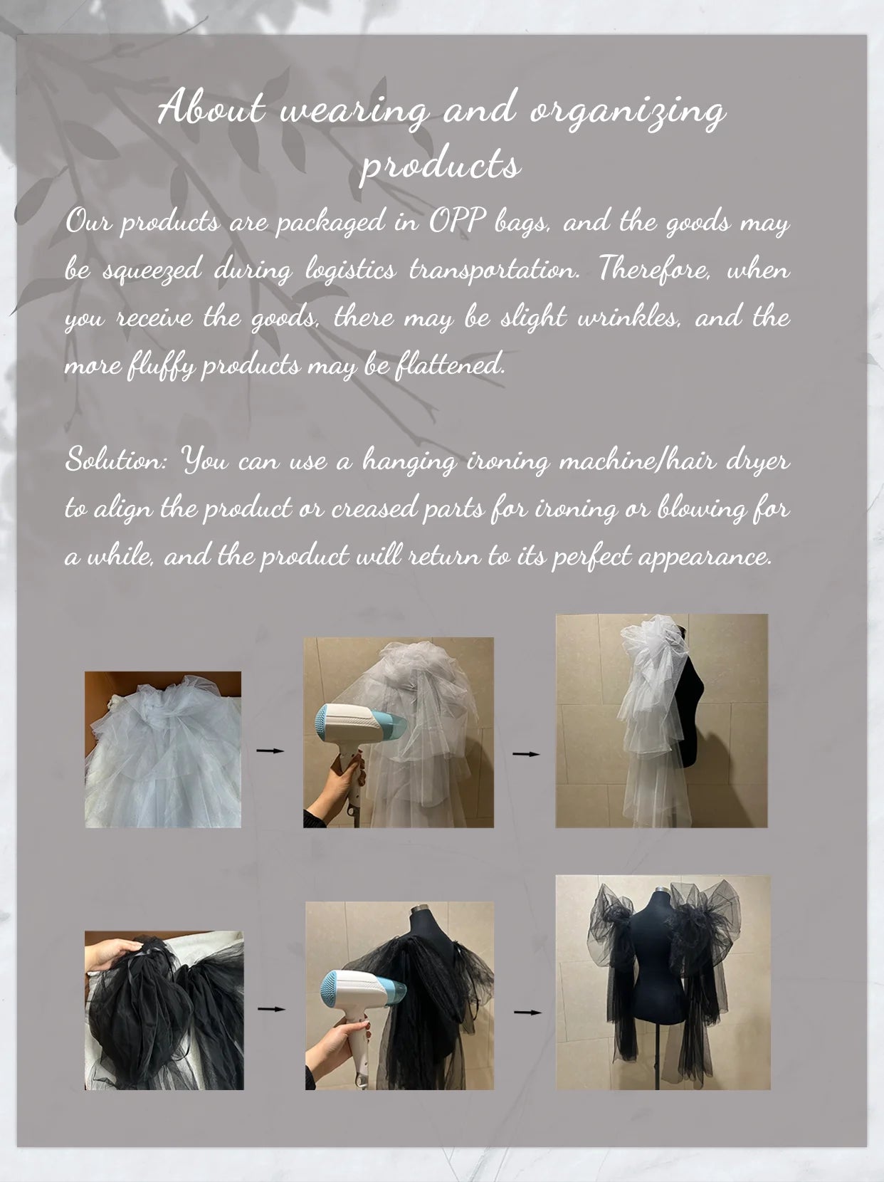 TOPQUEEN V69 Wedding Veil Fingertip Veil Two Tier Minimalist Bride Veil with Blusher Bridal Veils with Comb Dress Veil for Bride