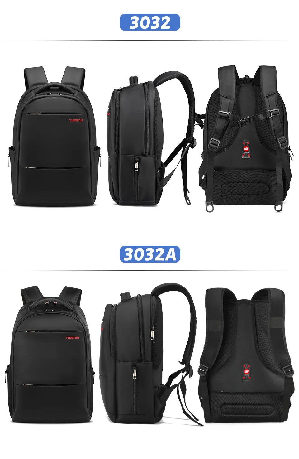 Lifetime Warranty Anti-theft Backpack Large Capacity Bag 15.6 17 19inch Laptop Backpack For Men Travel Backpack Women Bag Female