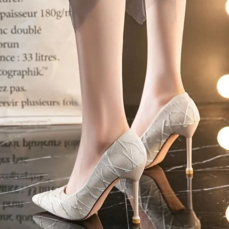 Shoes For Women Sexy Woman Pumps Pointed Toe Wedding Bride Shoe Luxury Women's On Offer Social Promotion Hot Brand Casual
