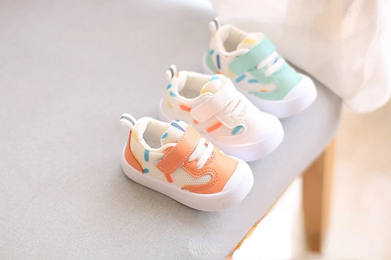 Zapatos Niña Baby Walking Shoes Autumn New Soft Sole Boy Casual Shoe Mesh Face Newborn Girl Sports Shoe Baby Shoes Zapatillas