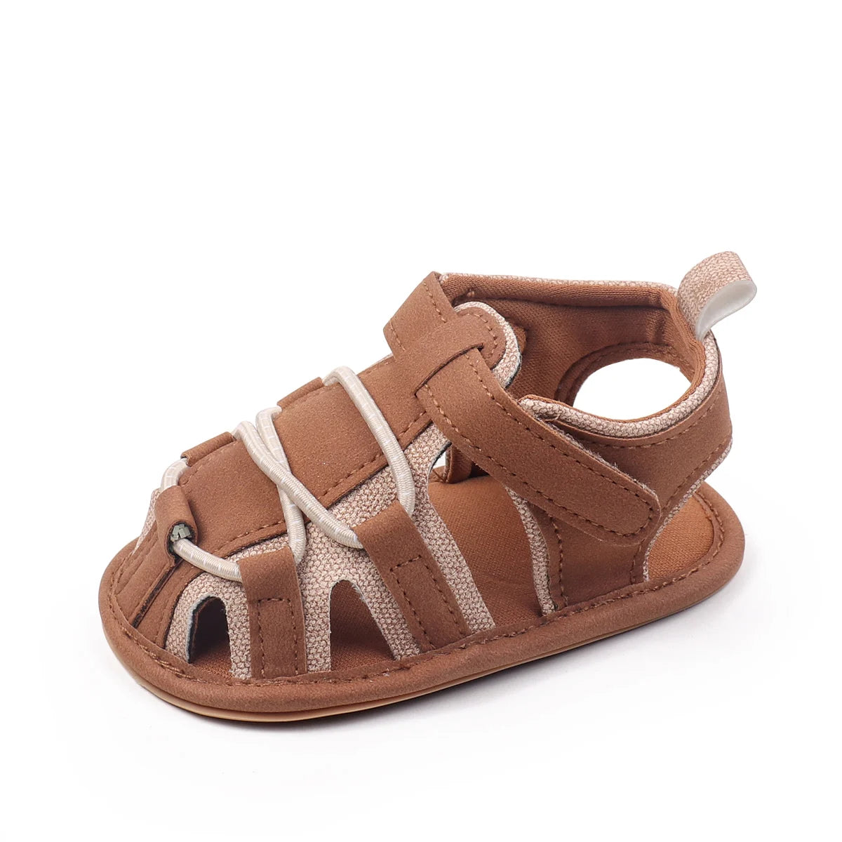New Baby Shoes For Learning To Walk Spring And Summer Fashion Baby Shoes Soft Sole Anti-slip Sandals For Boys And Girls With Vel