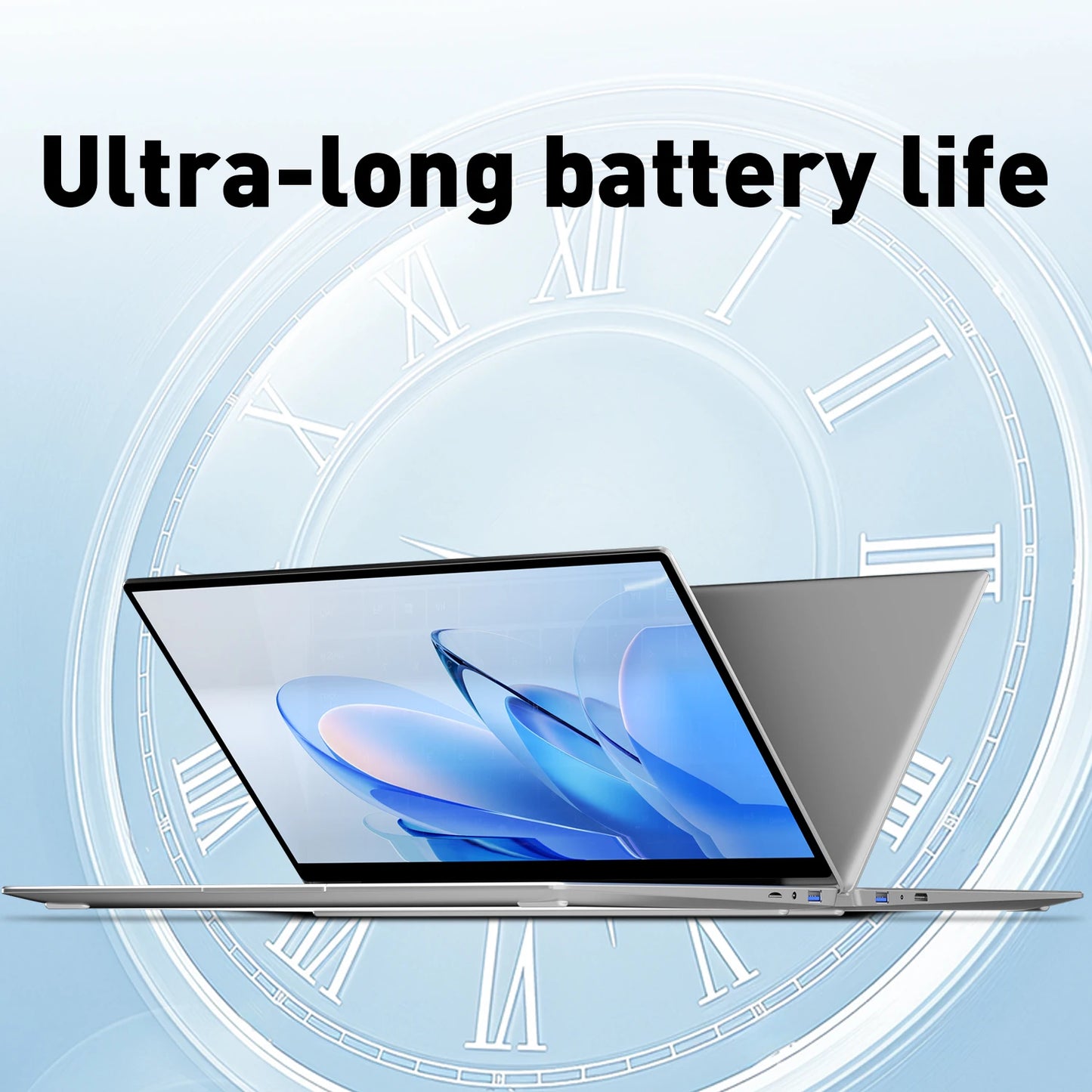 14.1" Ultra Slim Laptop 16GB RAM 2TB SSD Intel N3700 Notebook Gamer 1920*1080 Display Windows 11 Pro Office Study Computer PC