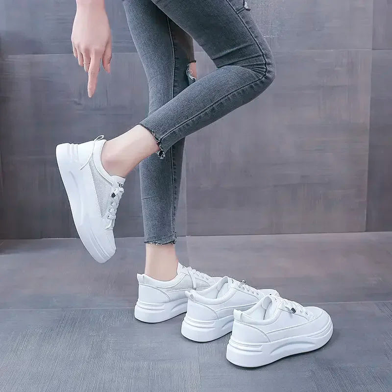 Sneakers Summer Light Korean Athletic Shoes for Women Sports Woman Footwear Offers Walking Comfortable and Elegant Deals Cheap H