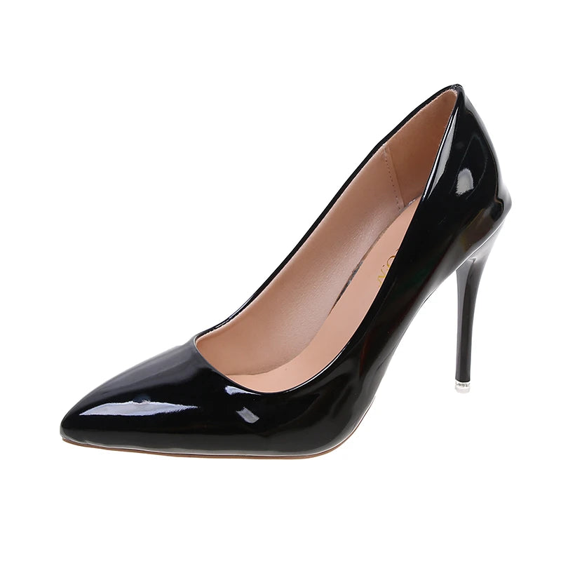 Woman Heel High Heels for Men Pumps Women's Low Shoes Super Stiletto Elegant Party Sandals Wedding Dresses Office Loafer Black