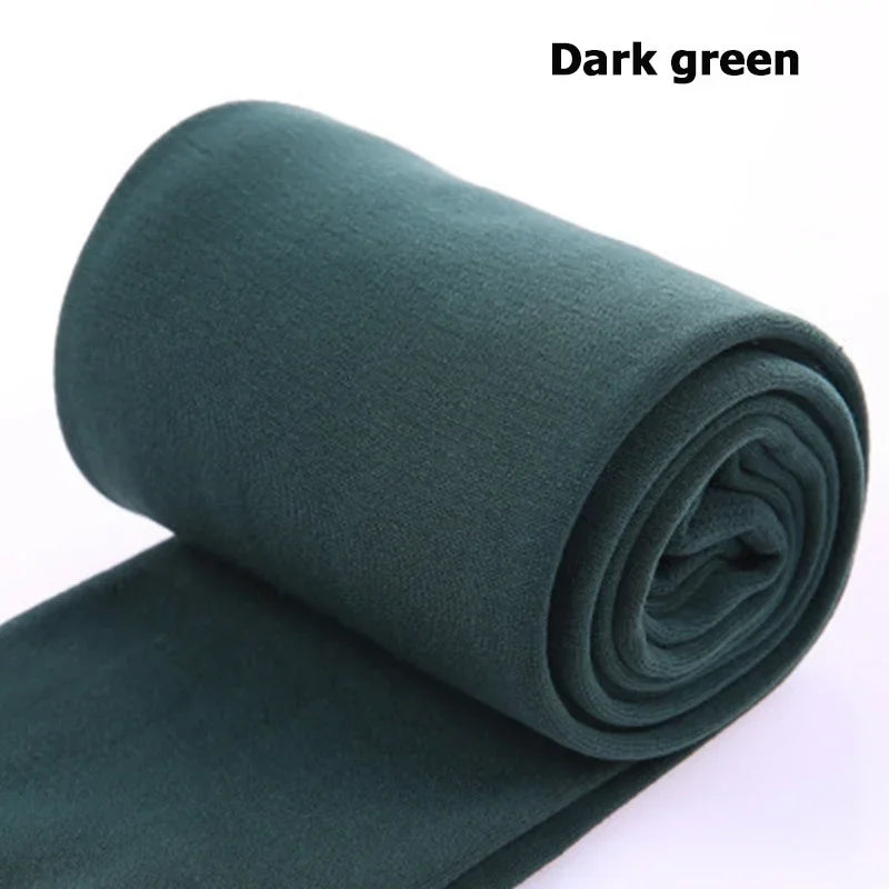 Winter Leggings Knitting Velvet Casual Legging High Elastic Lady's Warm Pants Skinny Pants for Women Polar Pantyhose