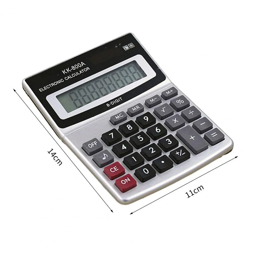 KK-800A Electronic Calculator Multifunctional Large Display Finance 8 Digits Desktop Calculator Office Supplies