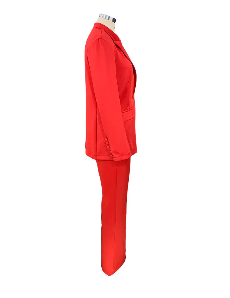 Women's Elegant Double-Breasted Blazer with Puff Sleeves and Faux Pockets - White, Long Sleeve, Mid-Length, High Stretch Fabric, Perfect for Spring and Fall, Everyday Chic, Formal Office Wear | Classic Notched Lapel | Functio