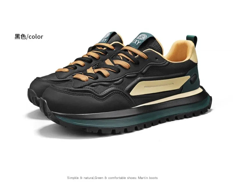 Trend Men Versatile Sneakers 2025 Autumn High Quality Comfortable Platform Sports Running Shoes Outdoor Youth Shoes for Men Plus