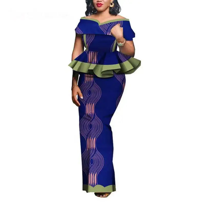 SALE!!! Party African Dress Women Skirt Sets Traditional 2 Pieces Suits Custom Made Dashiki Tops and Skirts Plus Size Clothing
