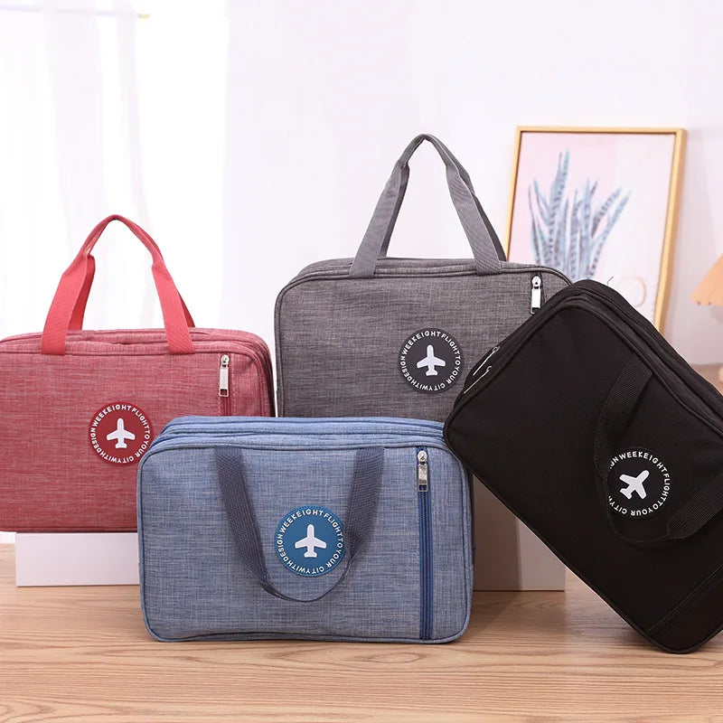 Waterproof Travel Cosmetic Storage Bag Portable Makeup Bag Large Capacity Travel Woman Makeup Travel Mens Toiletry Bag