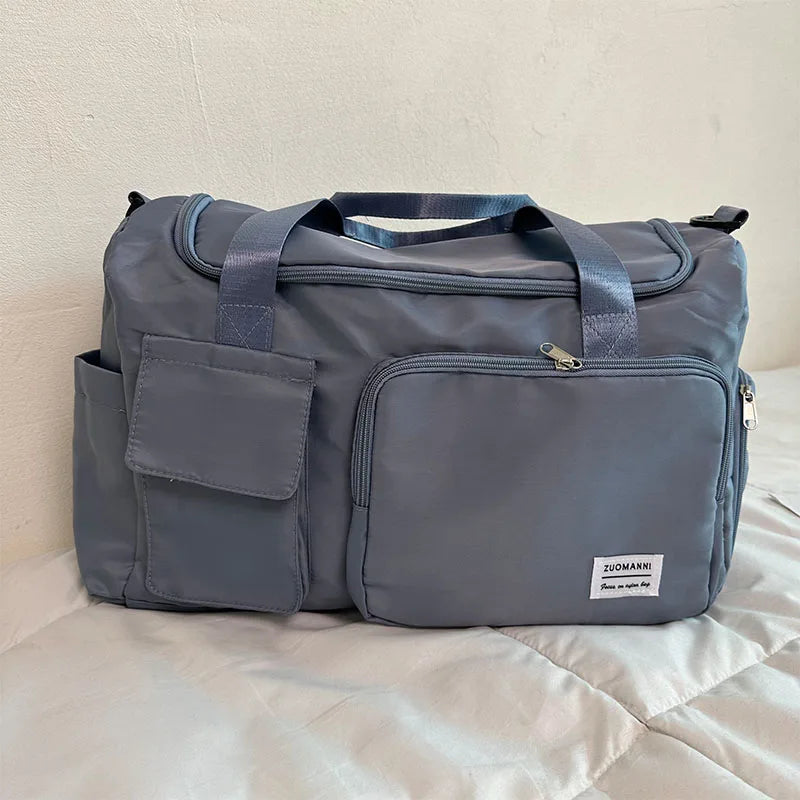 Travel Bag Female Large-Capacity Hand Luggage Dry-Wet Separation Sports Fitness Bag Short-Distance Travel Package