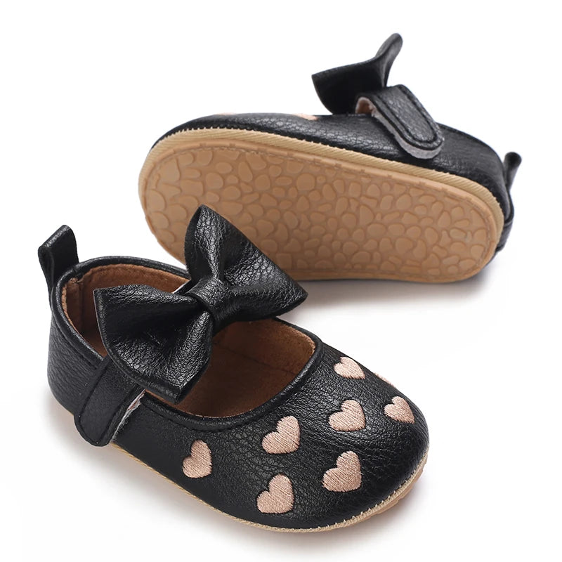 Cute White Lace Baby Girl Princess shoes Baby Moccasins Moccs Shoes Bow Fringe Rubber Soled Non-slip Footwear Crib Shoes