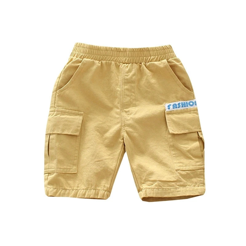 Summer Boys Shorts New Letter Fashion Thin Style Kids Short Pants 1 2 3 4 5 6 7 8 Years Birthday Gifts Children's Clothing