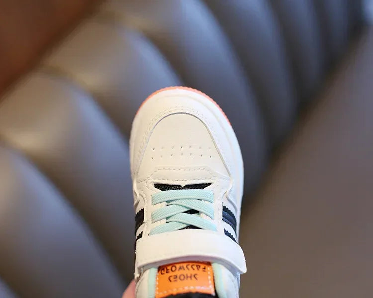 Size 21-32 Children Anti-slip Wear-resistant Casual Shoes Girls Boys Kids Soft Sole Toddler Shoes Baby Breathable Sport Sneakers