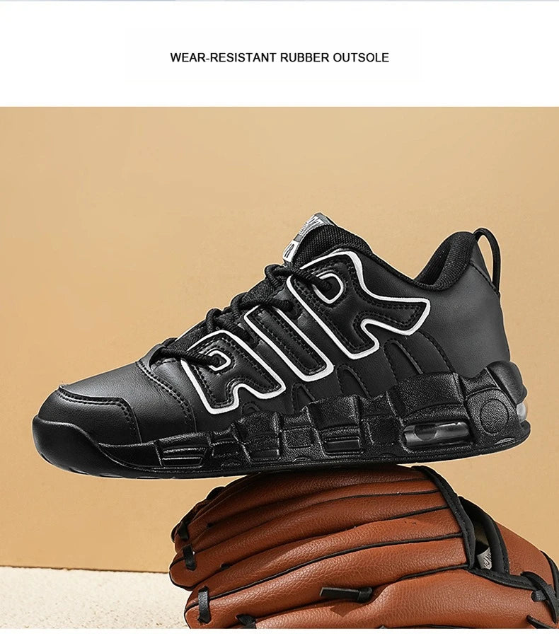 Men's Trendy Casual Sneakers Spring and Autumn Lightweight Durable Shoes AIR Vintage Basketball Shoes Comfortable Running Shoes