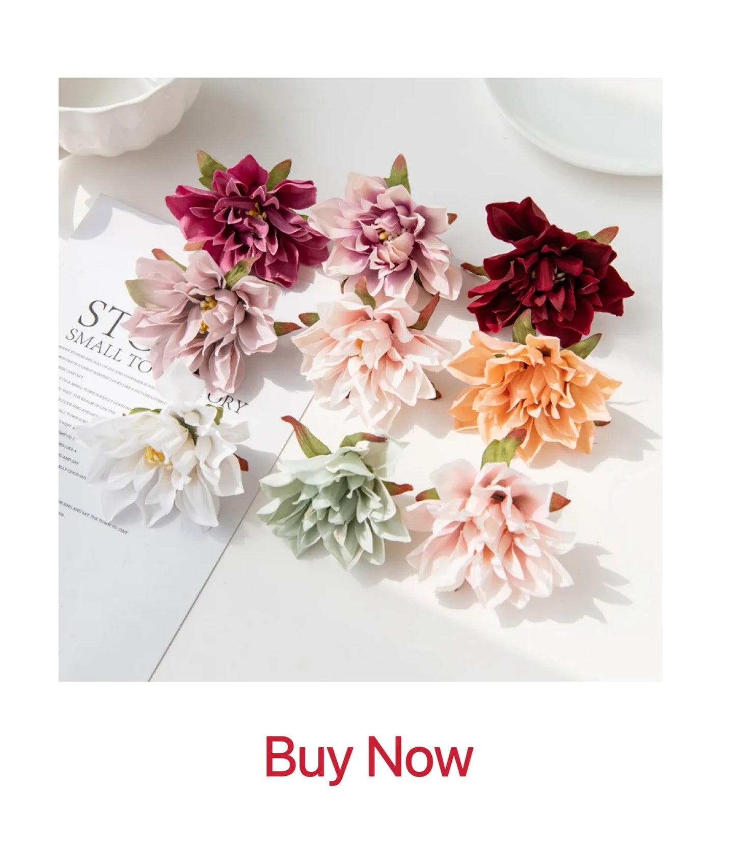 7 Forks 21 Heads Artificial Flower Silk Rose High Quality Christmas Wreath Wedding Bouquet Home Arrangement Vase bridal bouquets