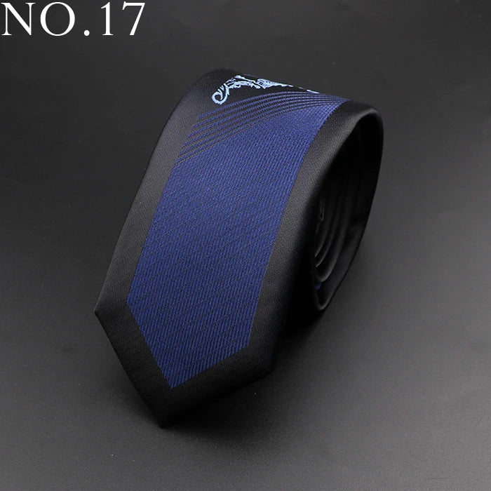 New Skinny 6cm Ties For Men Wedding Dress Necktie Perple Floral Paisley Patchwork Tie Business Slim Shirt Accessory Gift Cravate