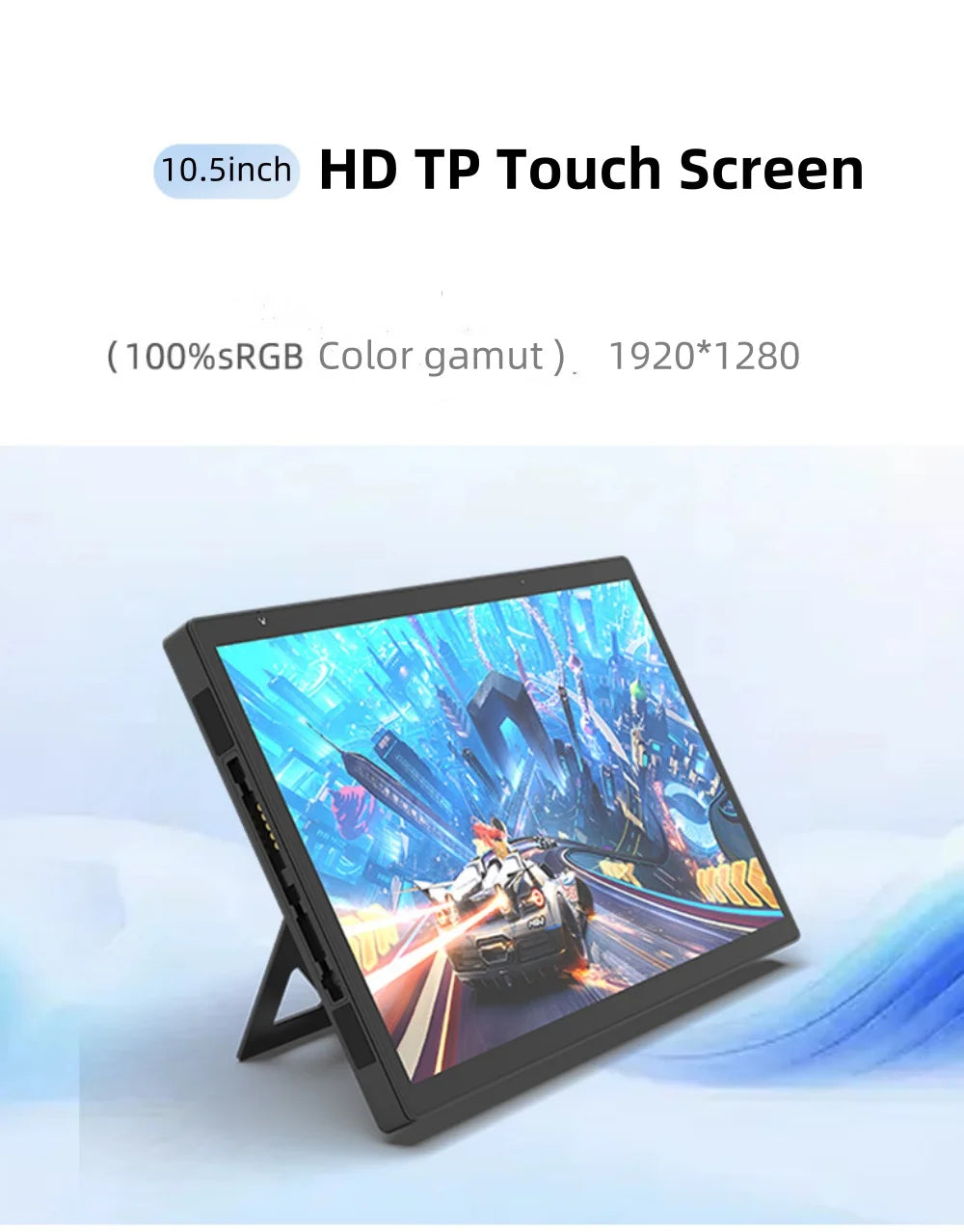 Mini Win dows Gaming PC 10.5 Inch Touch Screen Intel N95 2.0MP Camera mini laptop Detachable Gamepad Portable Handheld Gaming PC