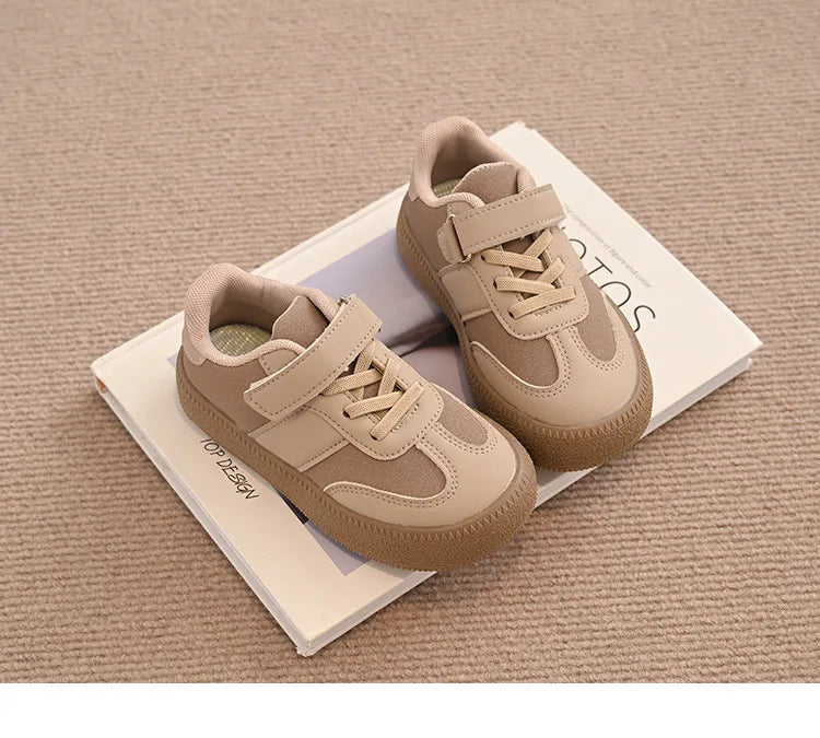 Children Casual Sports Shoes 2025 Spring New Girls Running Shoes Kids Sneakers Fashion Single Shoes Boys Leisure Walking Shoe