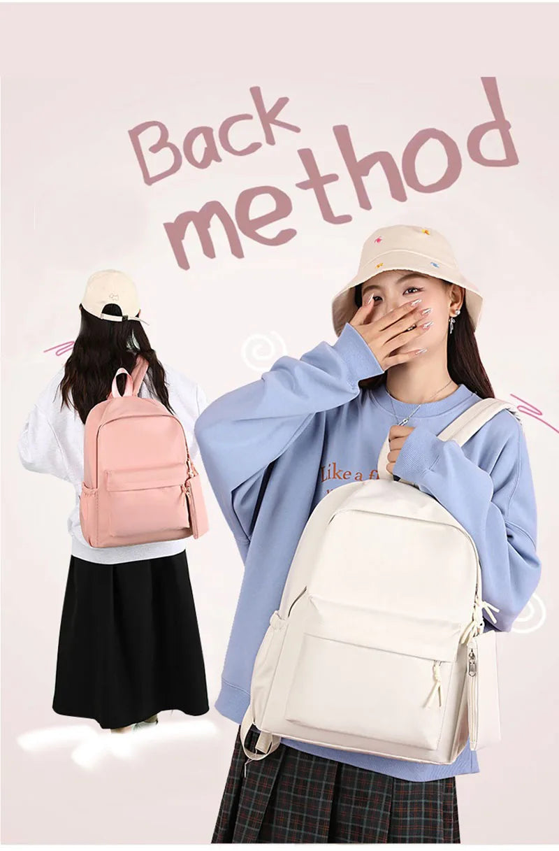 3pcs/Set My Melody Backpack with Lunch Bag for Teenagers Student School Bags Casual Comfortable Travel Set