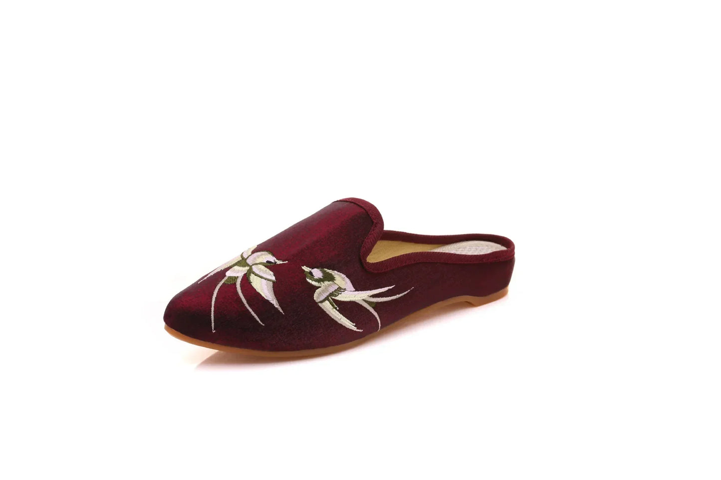 Summer Harajuku Chinese Style Women's Slippers Casual Vintage Embroidery Women Shoes Ethnic Style Fashion Streetwear Sandales