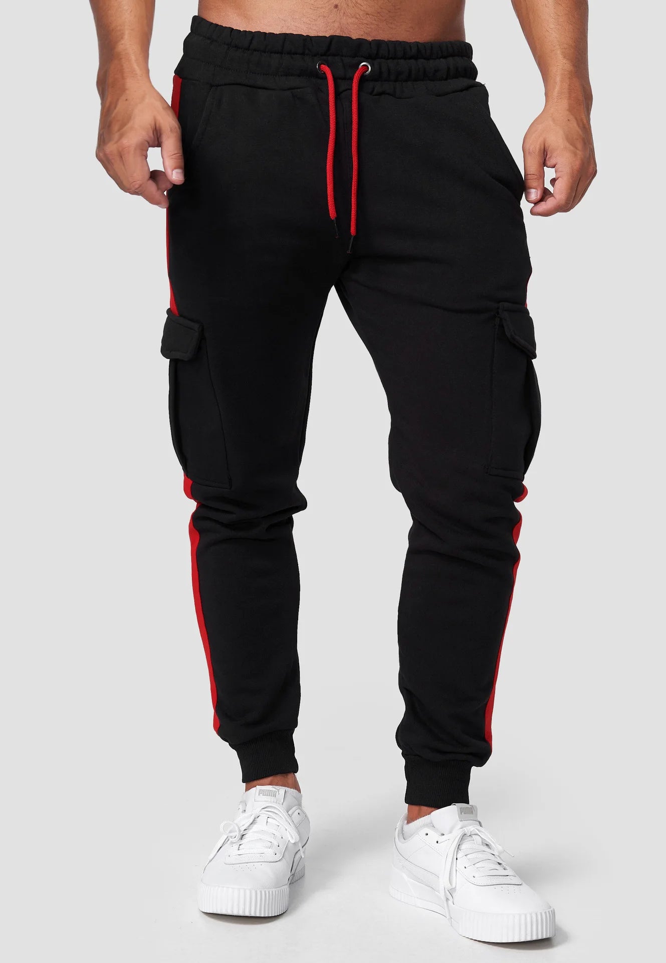 New Winter Sweatwear Men Plush Fleece Sweatpant Lambswool Thermal Trousers Casual Pants Windproof Warm Cotton Pants