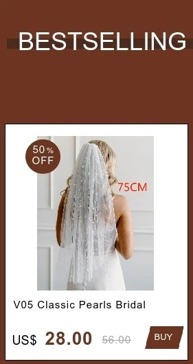 Luxury Cathedral Long Wedding Veil Crystal Organza Beaded Bridal Veil with Rhinestone Edge 1 Tier Soft Wedding Accessories G134