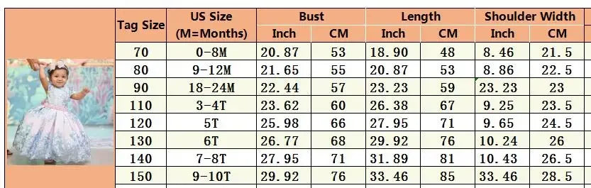 Cute Baby Girls Dress for Party Flower Lace Vintage Girl Dresses for 1-5Yrs Baby Clothes Holiday Kids Snow White Princess Dress