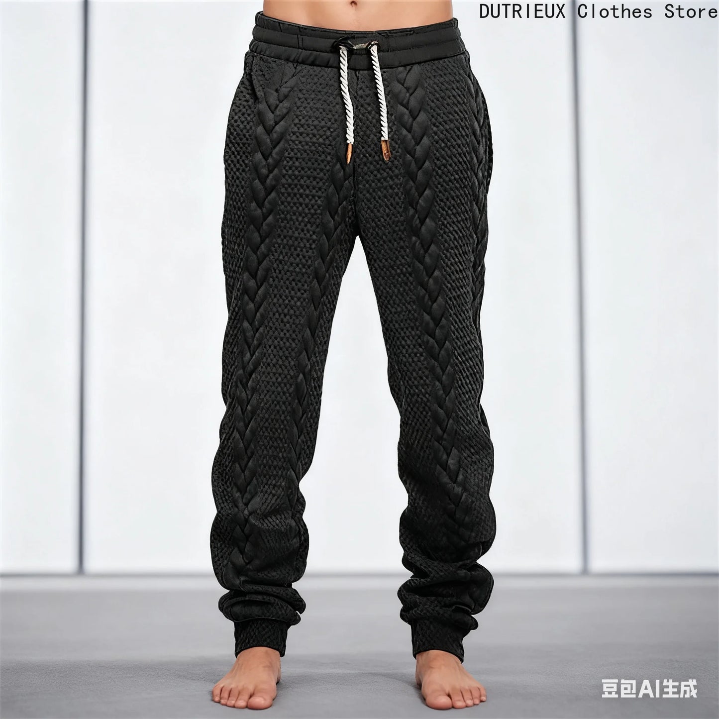 Fall/Winter Men's Pants, Soft and Comfortable Casual Sportswear Pants, Fashionable Street Business Men's Trousers