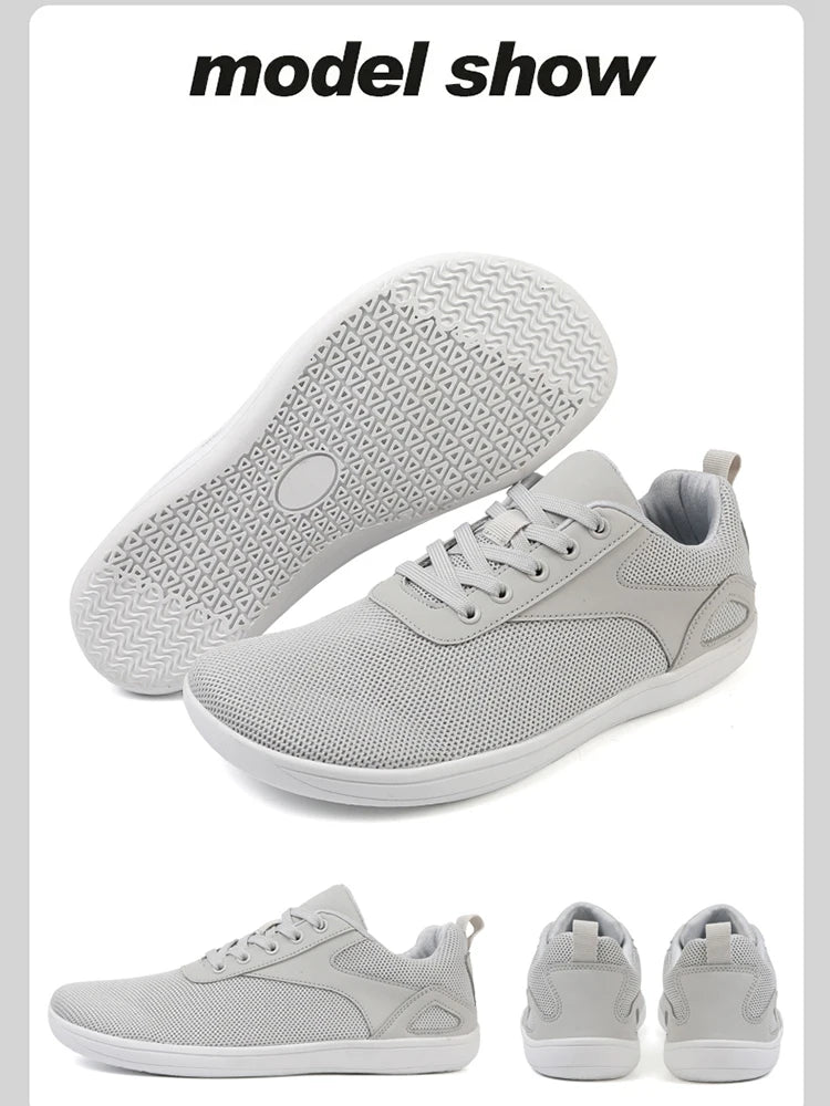 Unisex Wide Barefoot Shoes Comfortable And Breathable Casual Sports Shoes Minimalist Walking Shoes