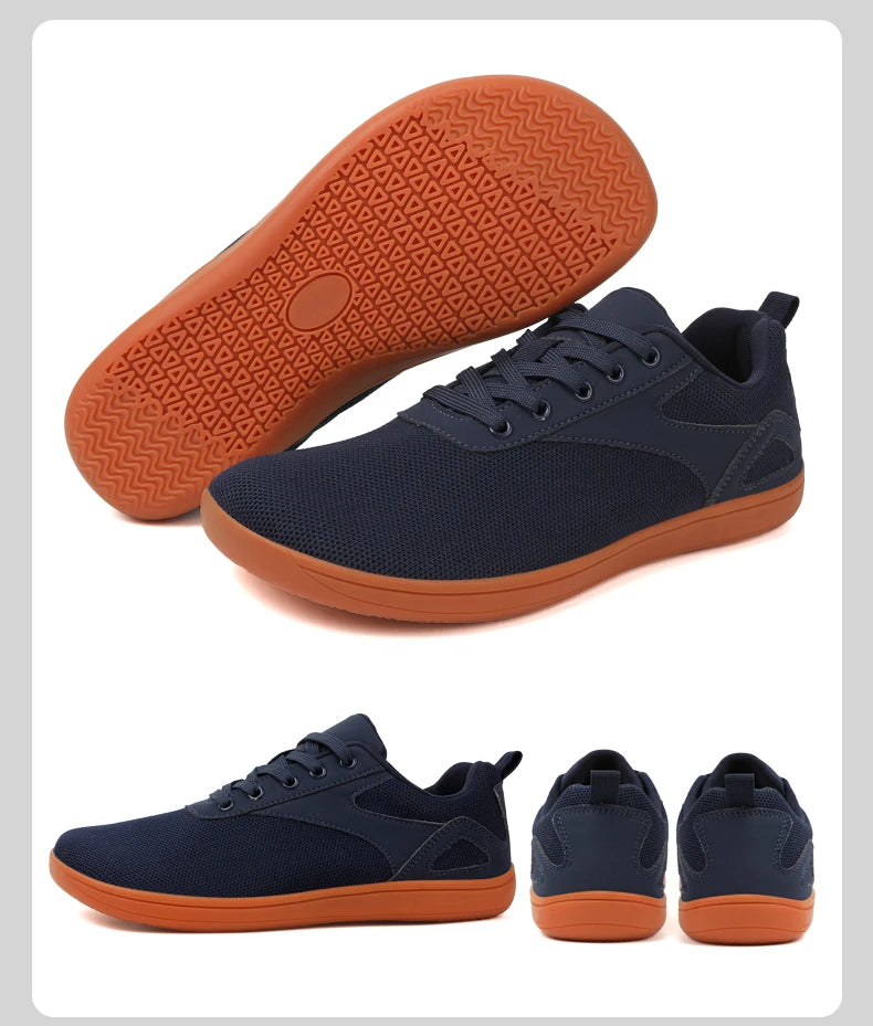 Unisex Wide Barefoot Shoes Comfortable And Breathable Casual Sports Shoes Minimalist Walking Shoes