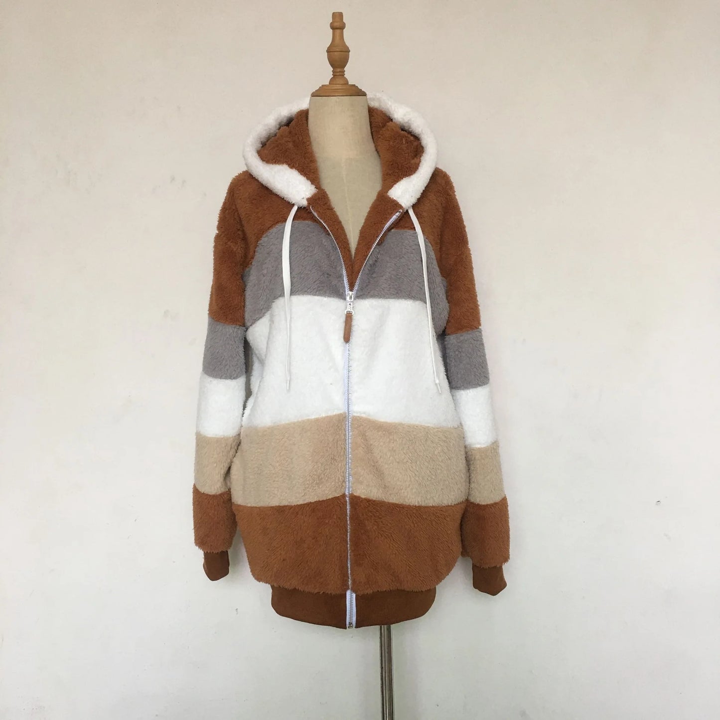 2025 Women's Warm Coats Jackets for Autumn Winter Long Jacket Warm Thick Fleece Faux Fur Coat Plush Teddy Woman Fur Coat Female