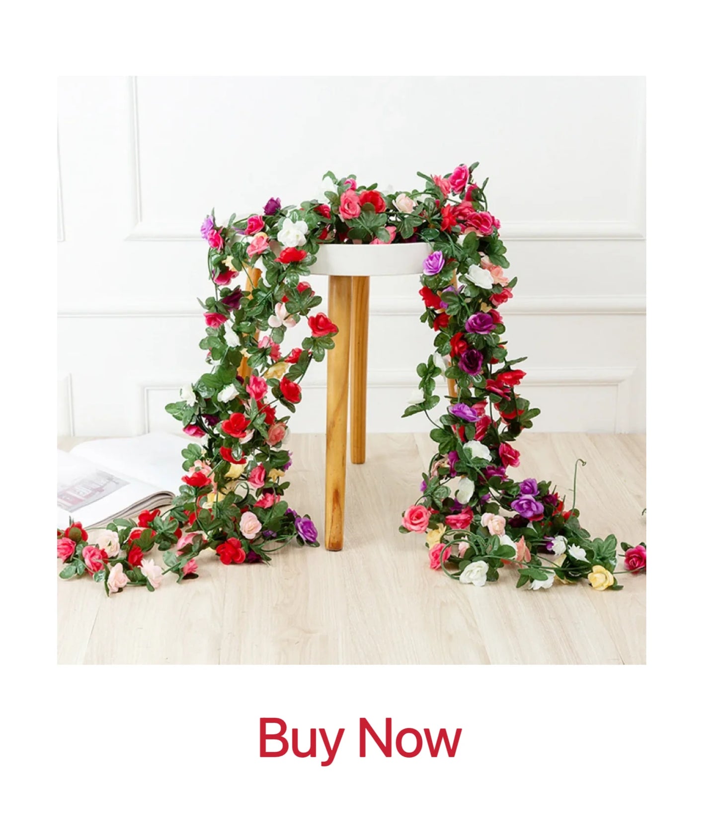 Fake Silk Peony Vases for Home Decor Christmas Garland Wedding Party Living Room Bouquet Decoration Accessory Artificial Flowers