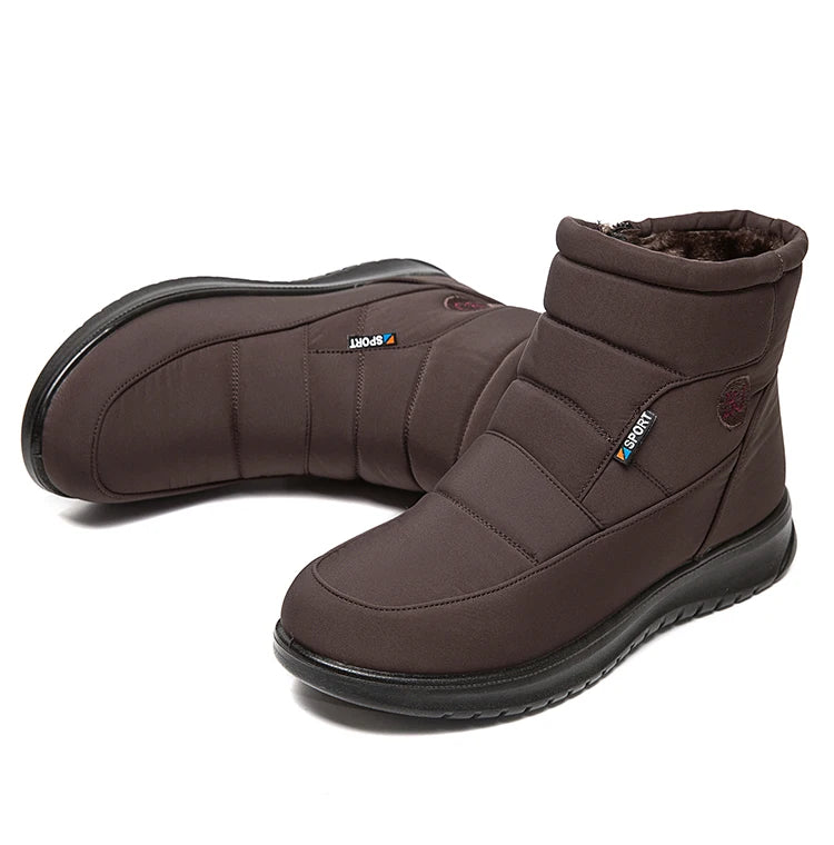 Women's Boots 2024 Ankle Boots For Women Shoes Winter Botines Warm Fur Snow Boots Waterproof Winter Botas Mujer Combat Boot