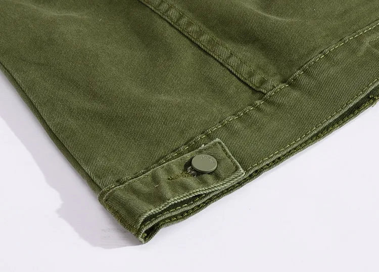 Men Pink Denim Jackets Outwear Slim Fit Denim Coats New Fashion Male Cotton Casual Jeans Jackets Streetwear Jean Coats Size 4XL