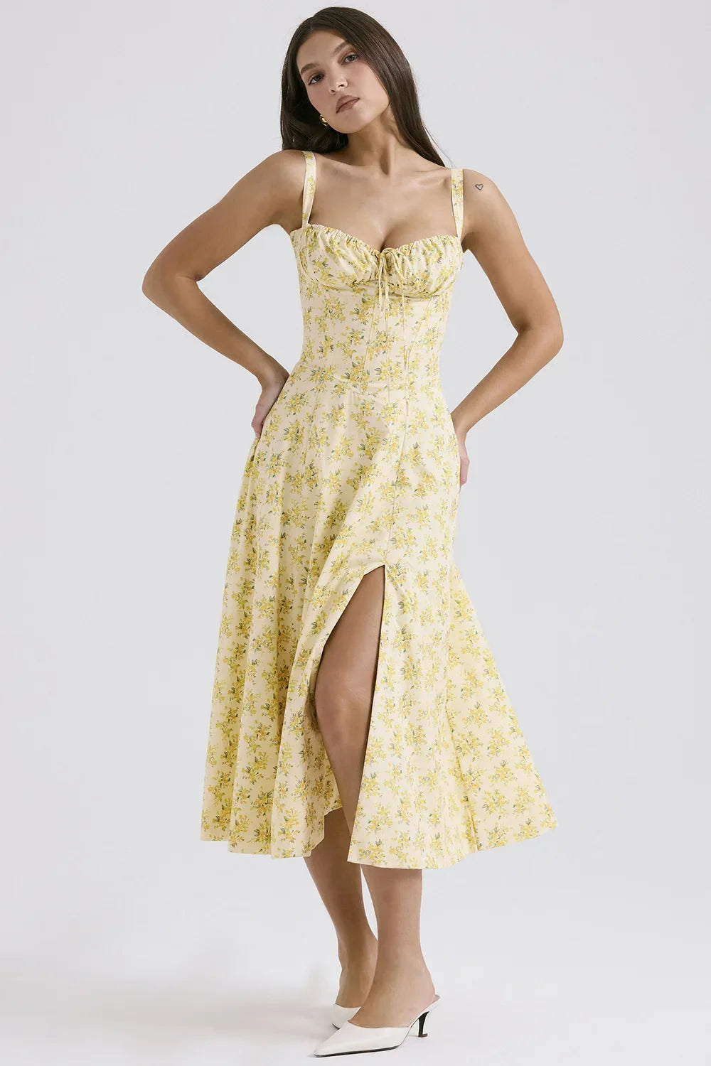 Women Beach Vacation Dress French Lazy Style Dress-Solid Color Or Printed Multi-Color Spring Summer 2025 New Arrival