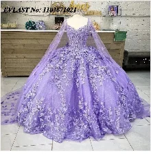 EVLAST Customized Pink Quinceanera Dress Ball Gown 3D Floral Applique Beading Tiered Corset Sweet 16 Vestidos De XV 15 Anos SQ88