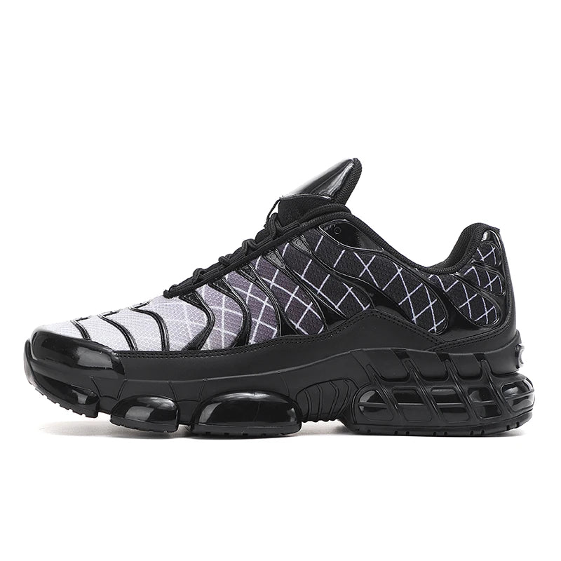 Men Running Shoes Fashion Cushioned Non-Slip Comfort Outdoor Running Youth Sports Shoes Classic Fitness Training Sneakers