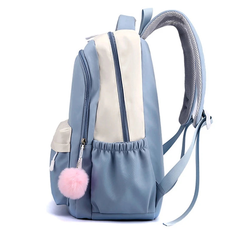 Cinnamoroll Backpack Children Girls Boy Sanrio Schoolbag Kawaii Student Back To School Rucksack Teen Kids Gift Women Travel Bags
