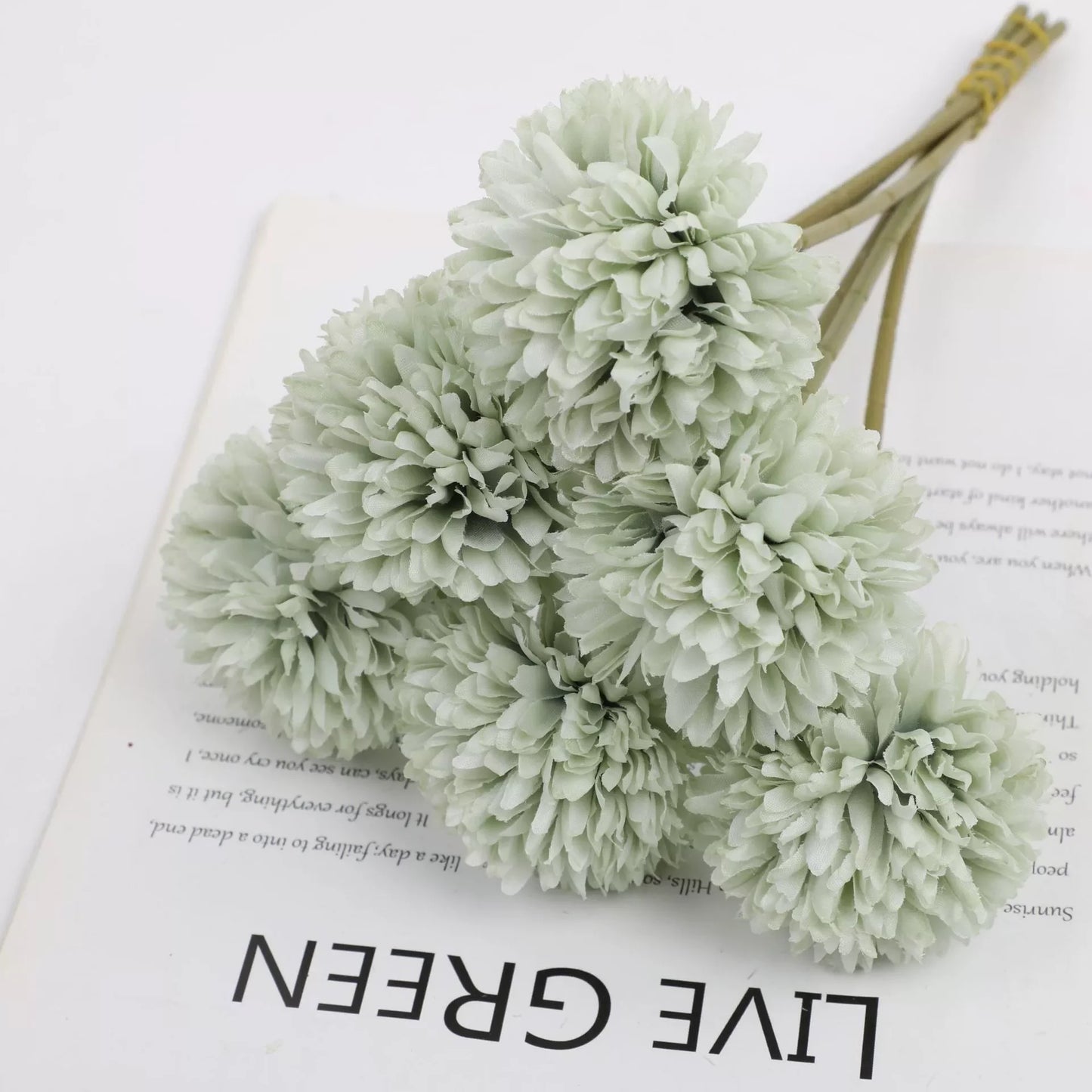 Artificial Flowers Hydrangea Bouquet Wedding Decoration Fake Flower Craft Home Room Vase Decor Accessories Center Table Ornament