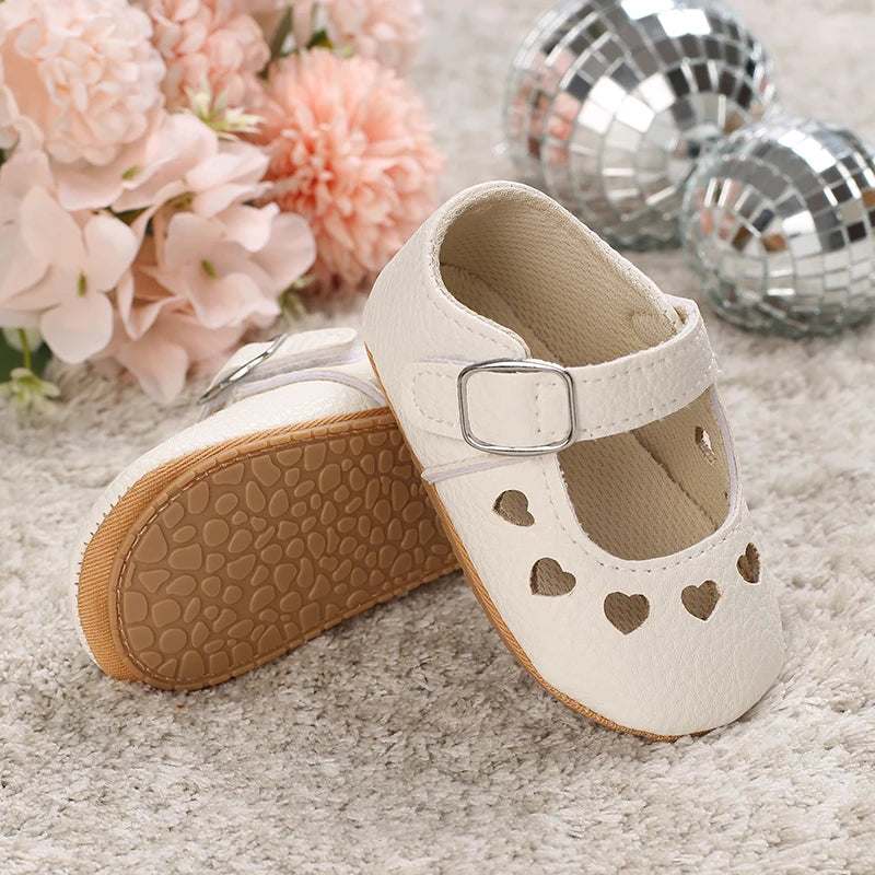 Cute White Lace Baby Girl Princess shoes Baby Moccasins Moccs Shoes Bow Fringe Rubber Soled Non-slip Footwear Crib Shoes