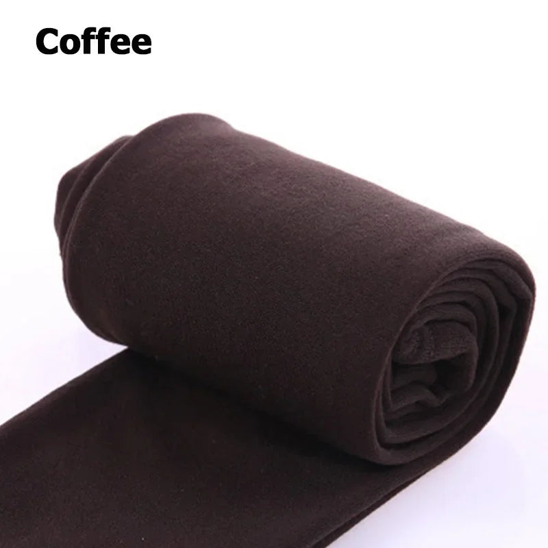 Winter Leggings Knitting Velvet Casual Legging High Elastic Lady's Warm Pants Skinny Pants for Women Polar Pantyhose